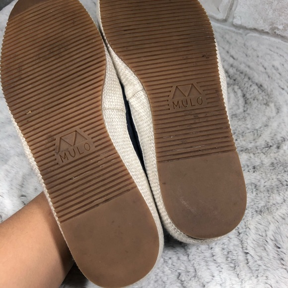 MULO Suede Slip On Espadrille Slip On Loafers - Picture 7 of 8